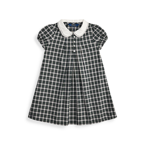 Plaid Cotton Poplin Dress Girls 1.5-6.5 Years 1