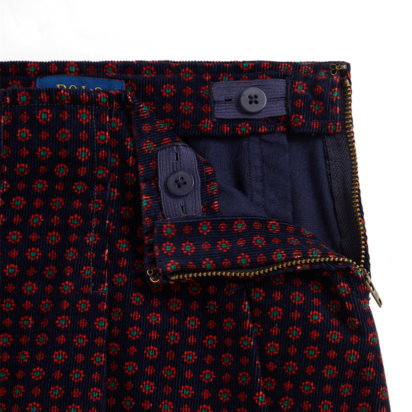 フローラル プリーテッド コーデュロイ スカート | ラルフ ローレン