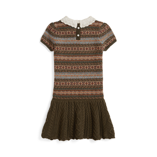 Fair Isle Wool-Blend Dress