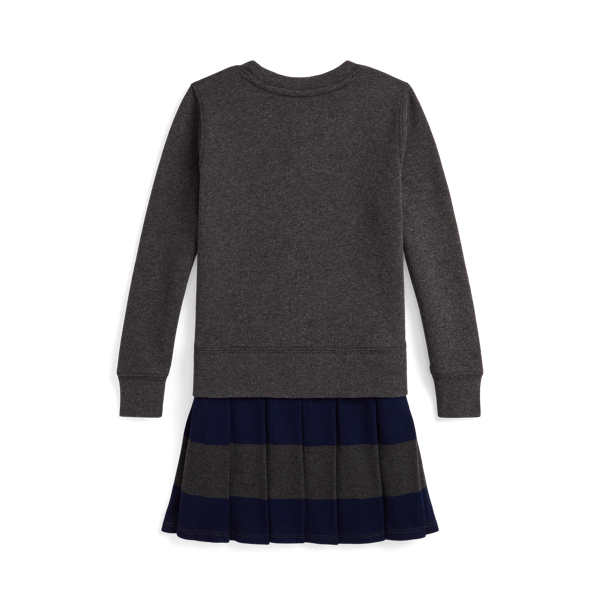 Big Pony Fleece Sweatshirt Dress