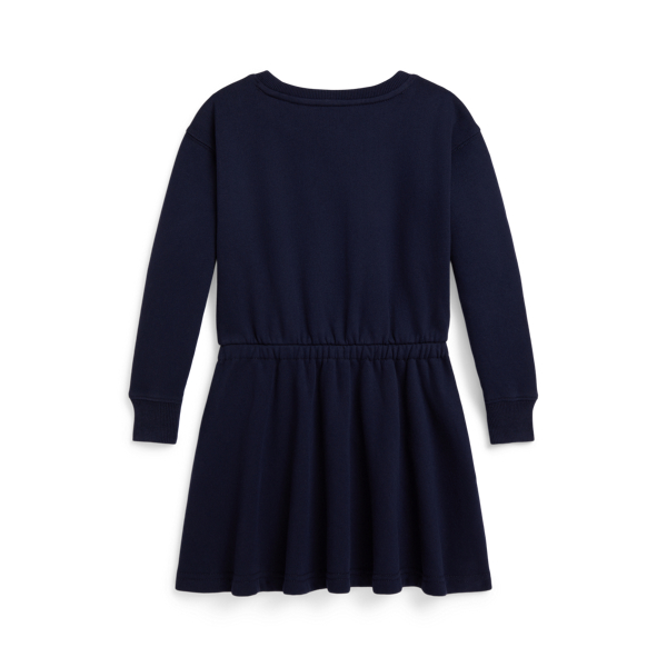 Fleece-Pulloverkleid mit Polo Bear Girls 1.5-6.5 Years in Edles Navy 3
