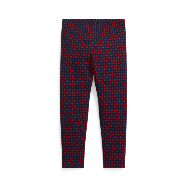 Floral Stretch Jersey Legging