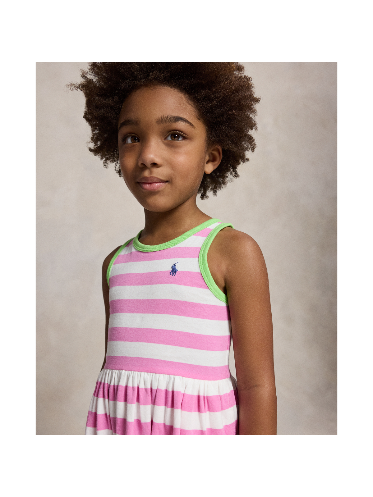Детские платья Ralph Lauren Striped Cotton Jersey Dress — фото 2