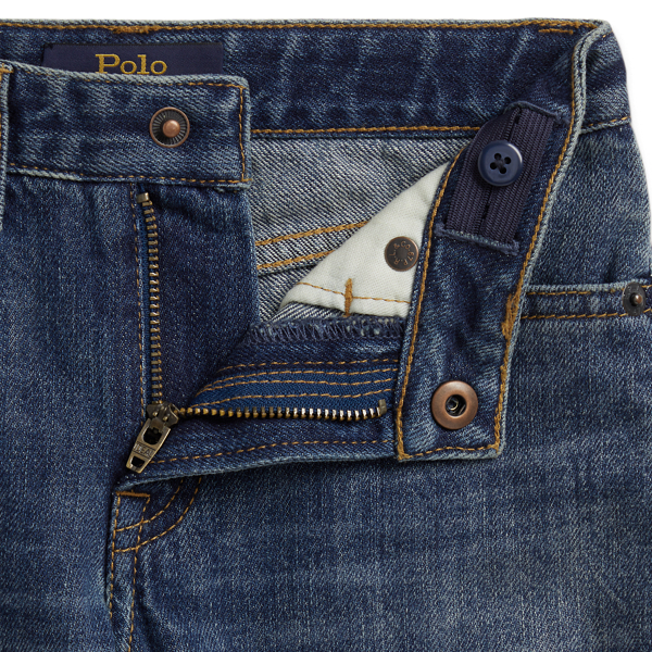 Patsy Wash Curved Tapered Polo Bear Jean Girls 1.5-6.5 Years 6