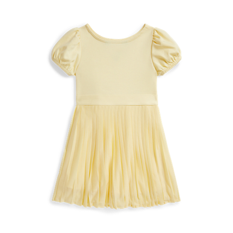 Детские платья Ralph Lauren Pleated Stretch Ponte Dress