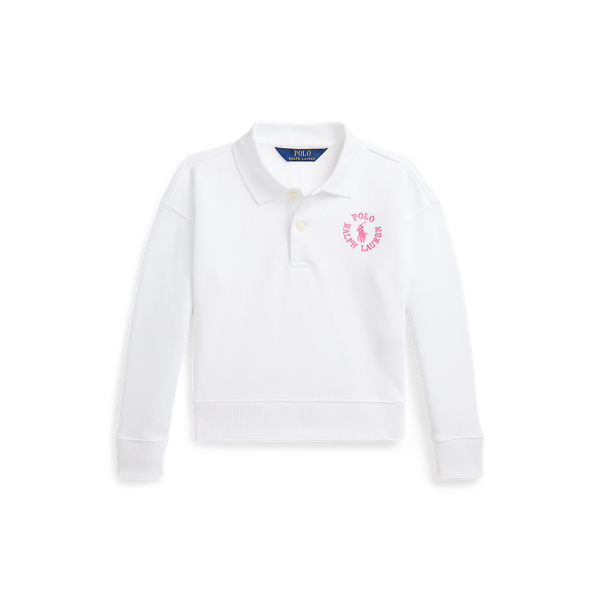 Logo French Terry Polo Sweatshirt