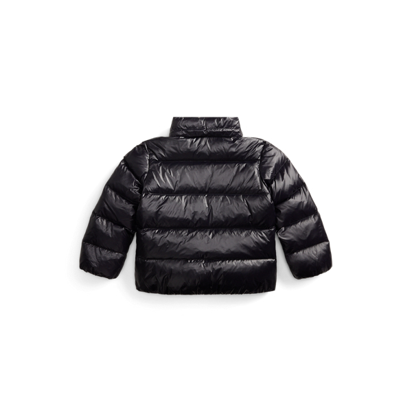 Glossy Down Hooded Jacket
