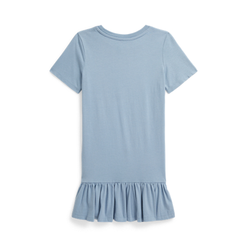 Детские платья Ralph Lauren Logo Cotton Jersey Dress