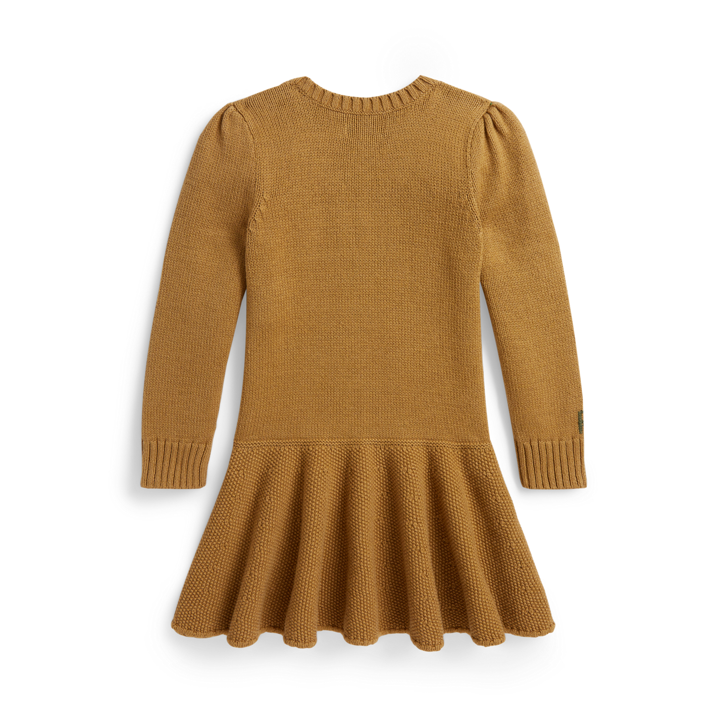 Платье Ralph Lauren Polo Bear Sweater Dress, цвет: Рыжевато-коричневый — фото 1