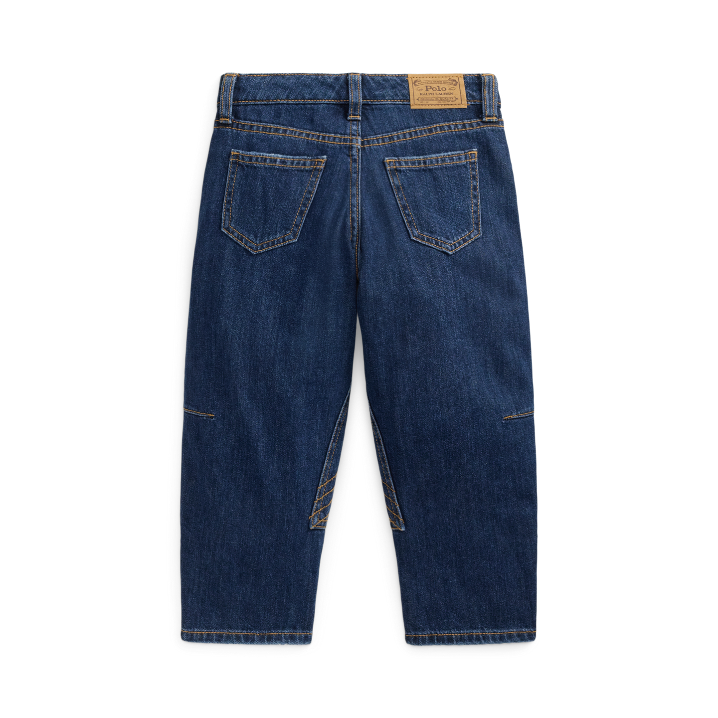 Джинсы Ralph Lauren Curved Tapered Cotton Denim Jean, цвет: Варёный — фото 1