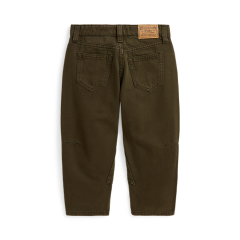 Джинсы Ralph Lauren Curved Tapered Cotton Denim Jean, цвет: Варёный