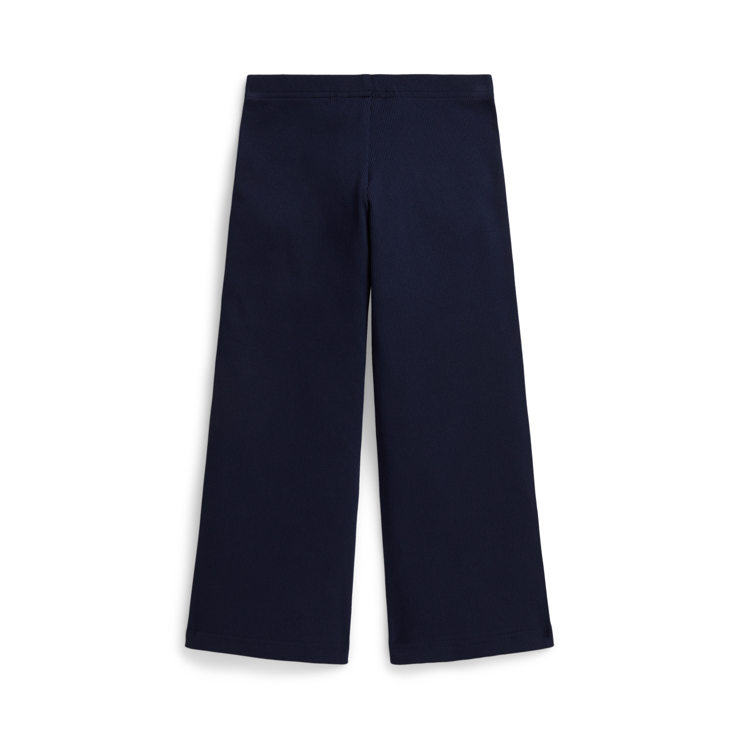 Детские брюки Ralph Lauren Ribbed Wide-Leg, цвет: Тёмно-синий — фото 1