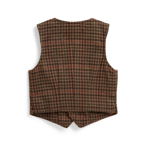 Детские жилеты Ralph Lauren Plaid Double-Knit Vest