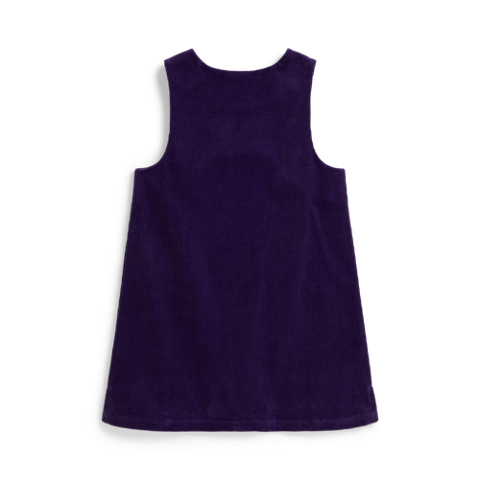 Ralph Lauren Polo Bear Cotton Corduroy Dress