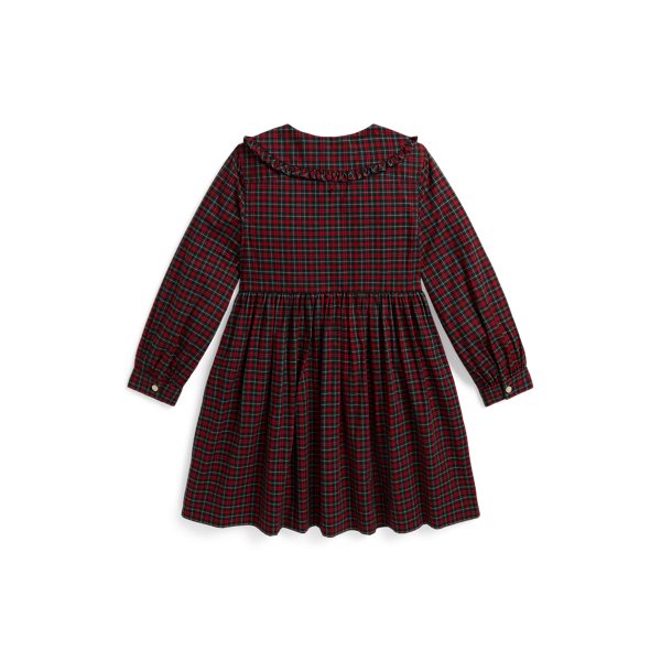 Plaid Cotton Poplin Shirtdress