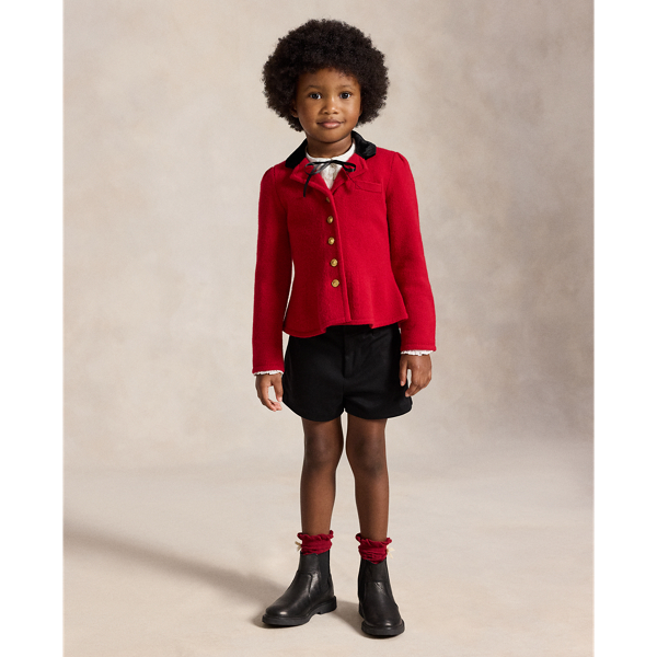 Satin-Trim Tuxedo Short