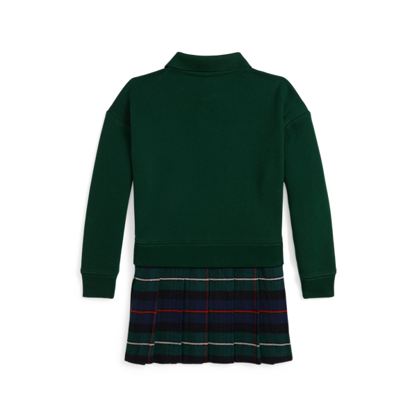 Fleecekleid mit Faltenrock und Polo&nbsp;Bear