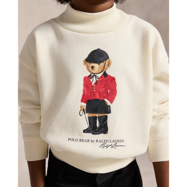 Polo Bear-sweatshirt i fleece