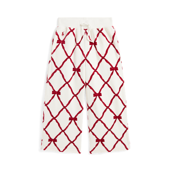 Velour Wide-Leg Sweatpant