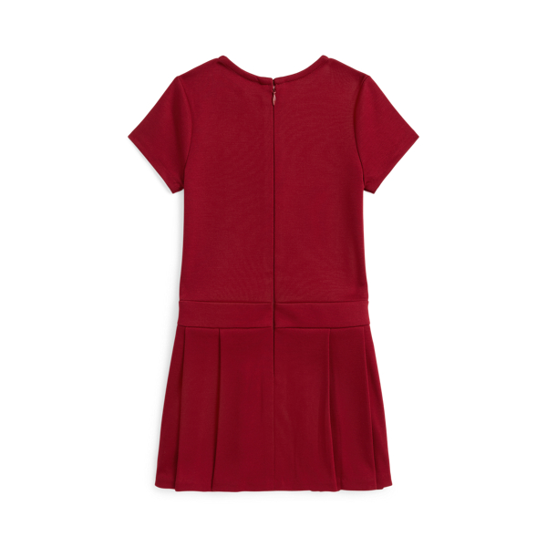 Pleated Ponte Dress