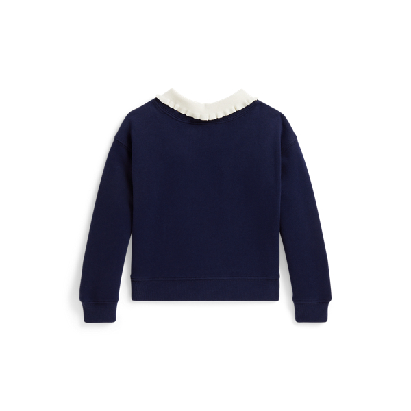 Collared Fleece Sweatshirt