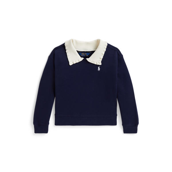 Collared Fleece Sweatshirt