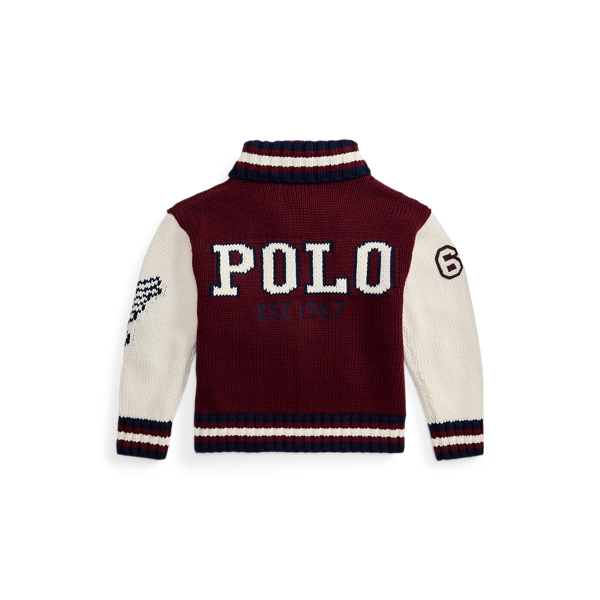 Letter Cotton-Wool Sweater