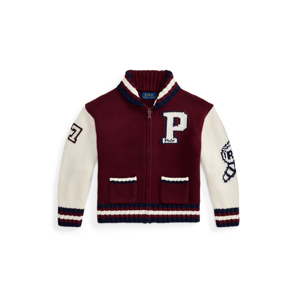 Letter Cotton-Wool Sweater