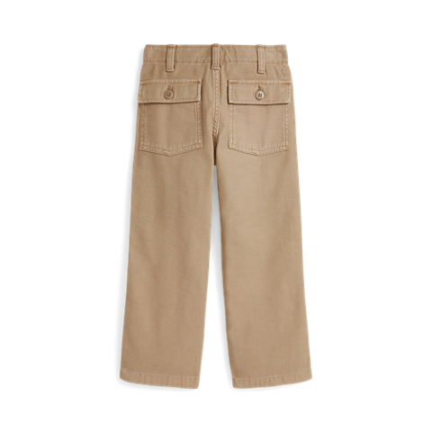 Детские брюки Ralph Lauren Cotton Sateen Ricky, цвет: Хаки