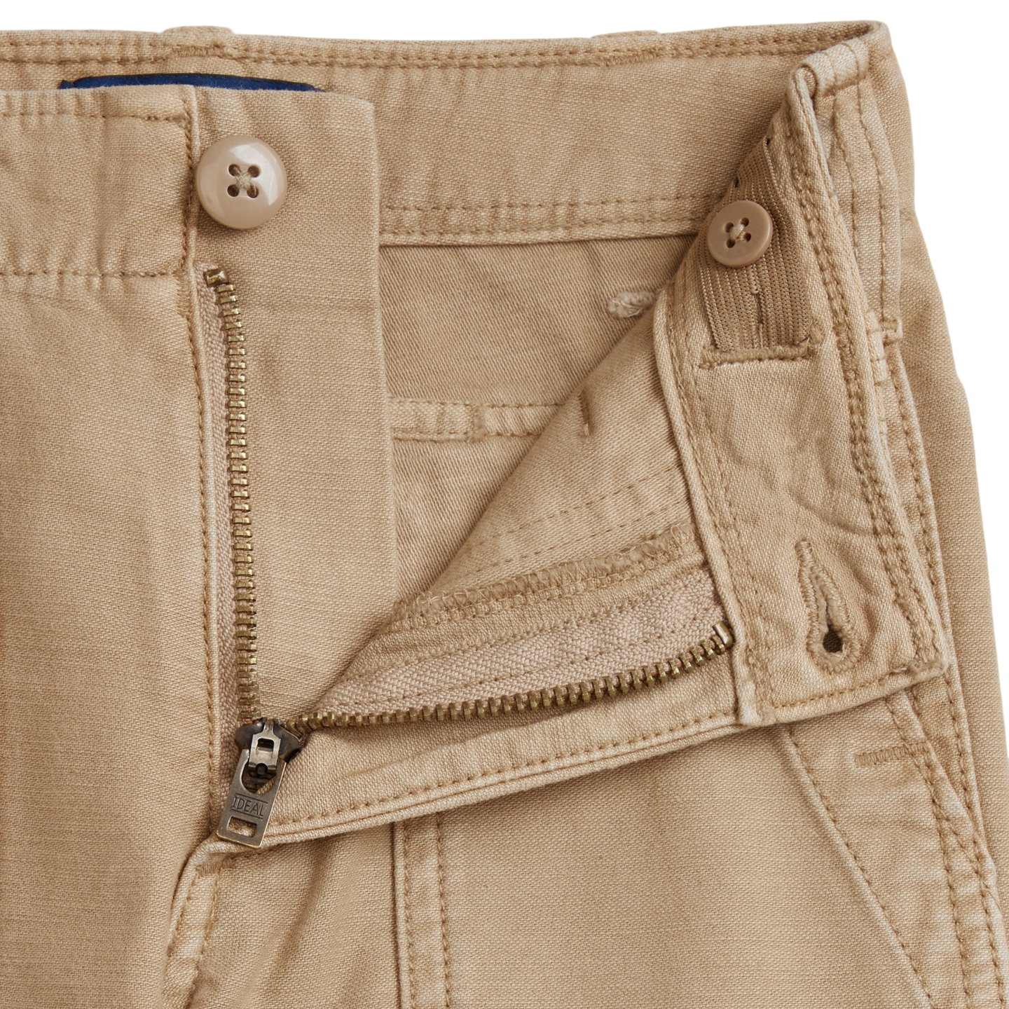 Детские брюки Ralph Lauren Cotton Sateen Ricky Pant, цвет: Хаки — фото 4