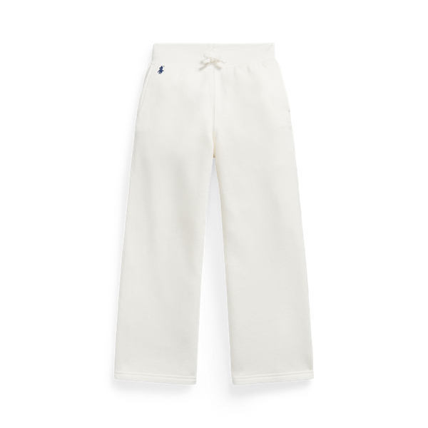 Fleece Wide-Leg Tracksuit Bottoms