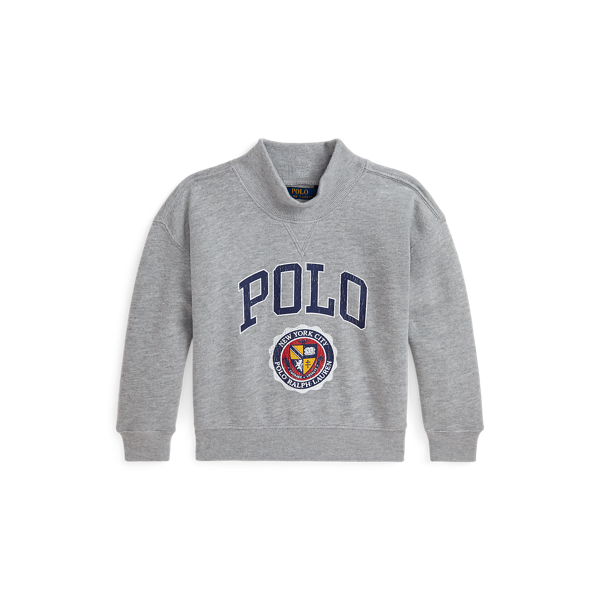 Logo Crest Fleece Sweatshirt