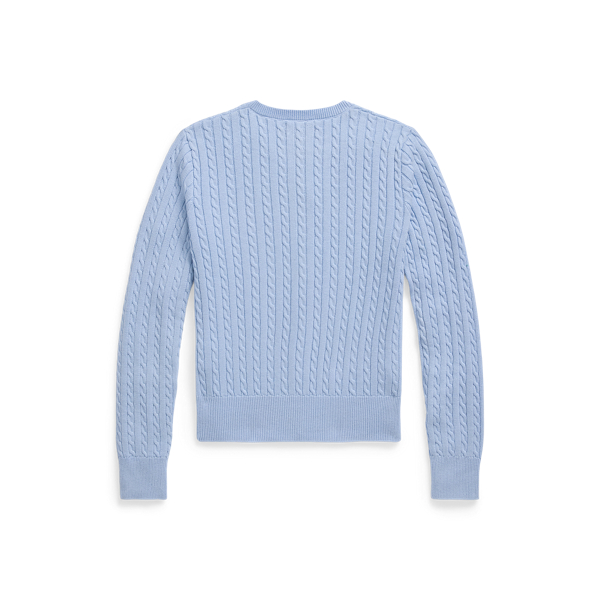 POLO RALPH LAUREN - ラストPolo  ポロ　ラルフ　ローレンミニケーブルニット カーディガンセーター Amazon.co.jp: ポロ ラルフローレン キッズ レディース ケーブル