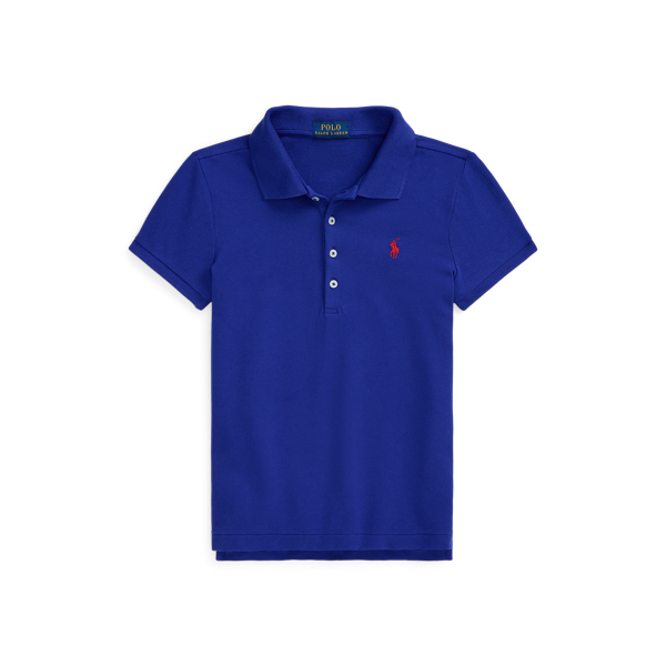 Stretch Cotton Mesh Polo Shirt for Children Ralph Lauren GI