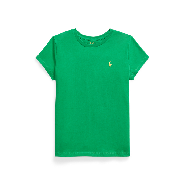 Cotton Jersey Crewneck T-Shirt