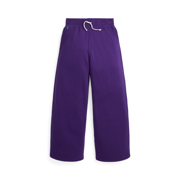 Fleece Wide-Leg Sweatpant