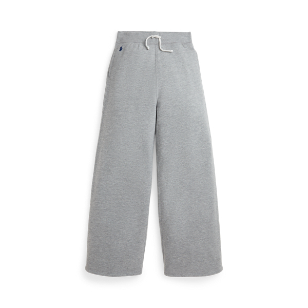 Fleece Wide-Leg Sweatpant