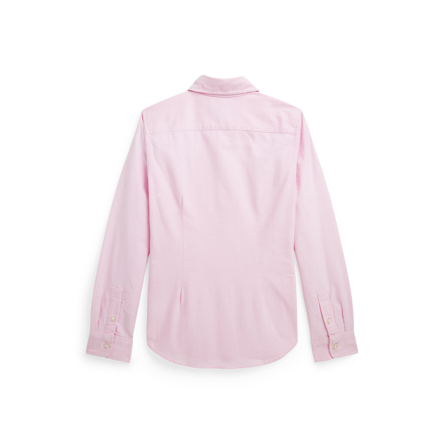 Детская рубашка Ralph Lauren Cotton Oxford, цвет: Розовый — фото 1