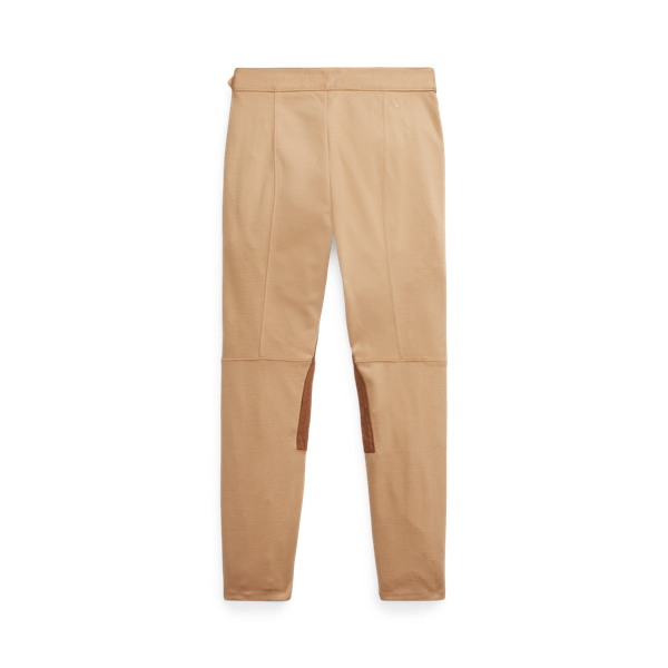 Classic Camel Equestrian-Inspired Ponte Legging Girls 7-14 Years 2