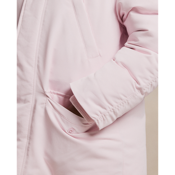 Faux-Fur-Trim Down Parka