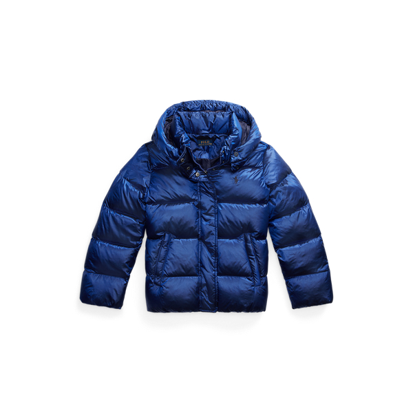 Blue polo coat online