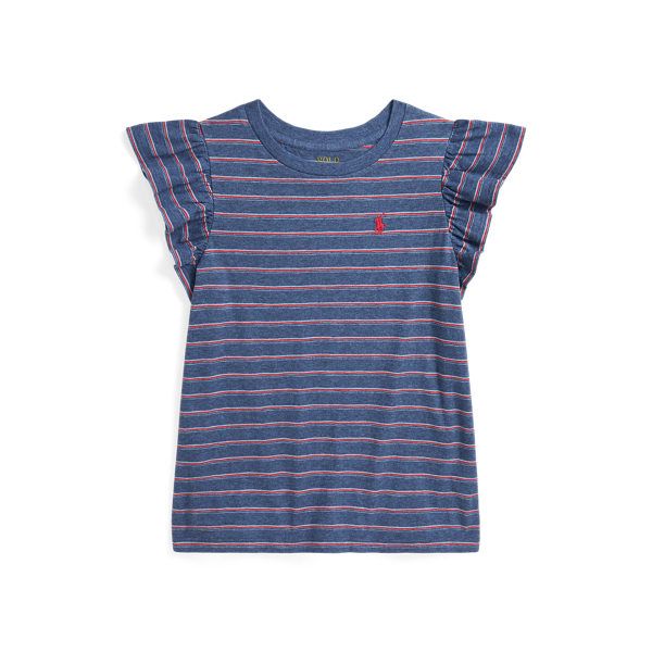 Striped Slub Jersey Tee