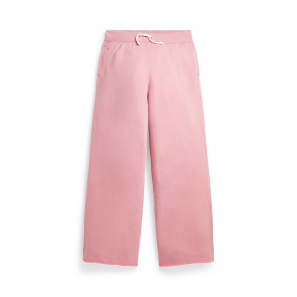 Fleece Wide-Leg Sweatpant