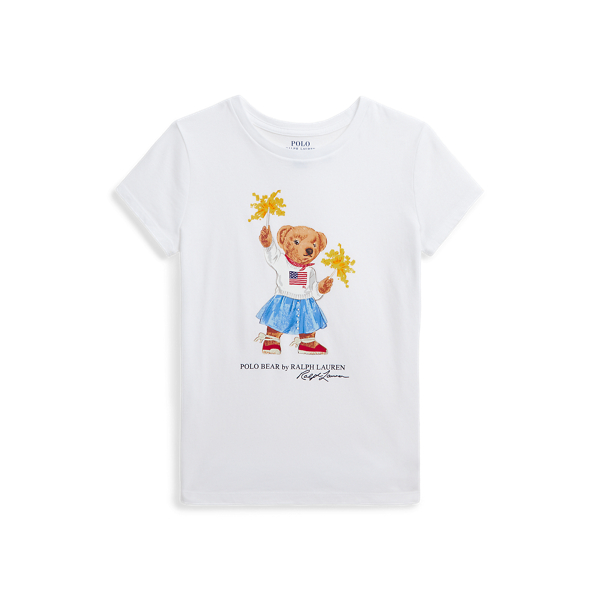 Polo Bear Cotton Jersey Tee