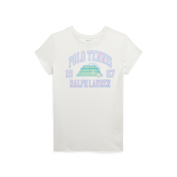 Katoenen jersey T-shirt met print