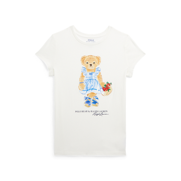 Polo Bear Cotton Jersey T-Shirt