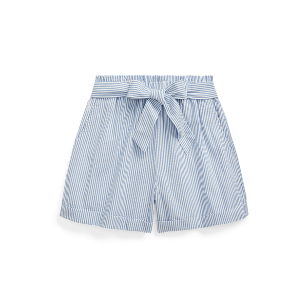 Cotton Seersucker Short