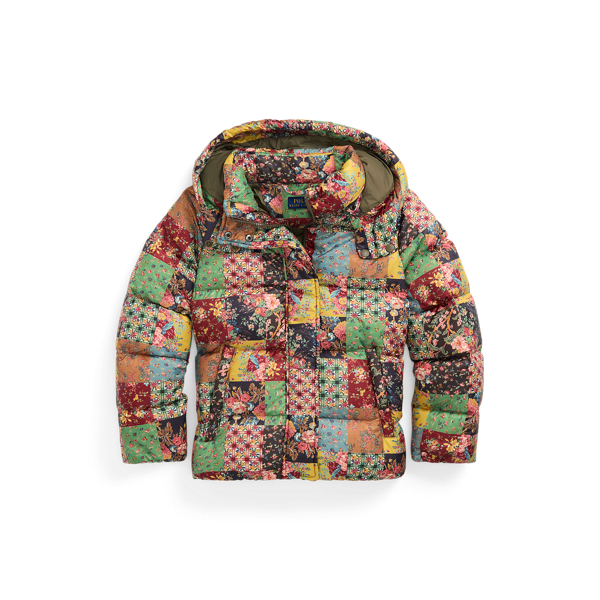 Patchwork Down Jacket