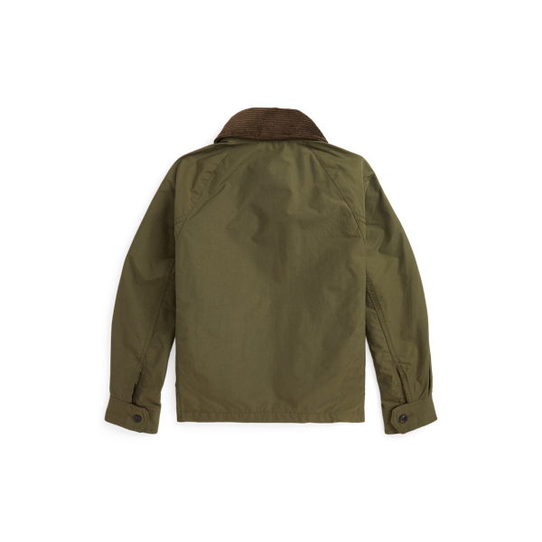 Canopy Olive Boxy Utility Jacket Girls 2-16 2