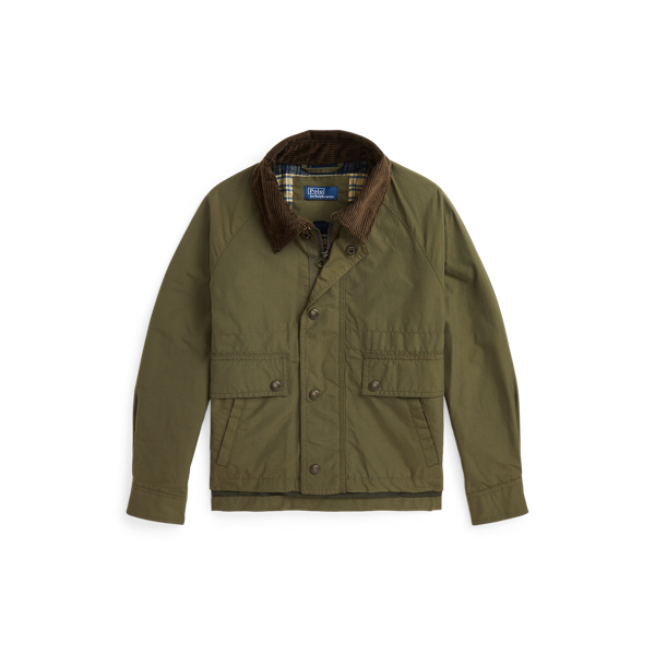 Canopy Olive Boxy Utility Jacket Girls 2-16 1